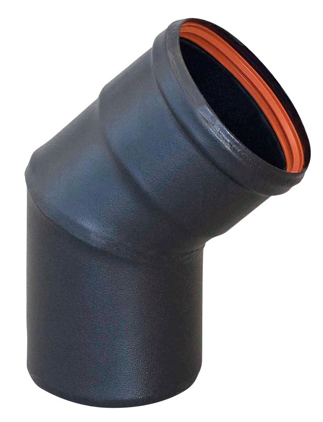 CODO 45º VITRIFICADO 80MM