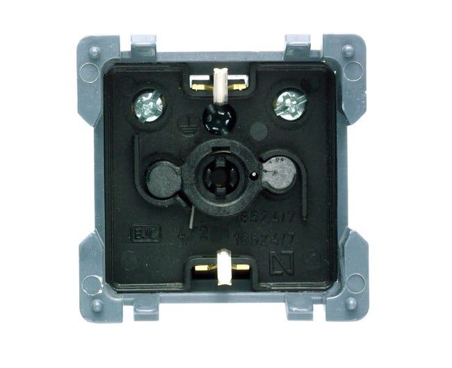 TOMA SCHUKO CON TOMA LATERAL REHABITAT BLANCO - 1