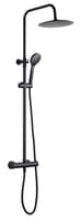 COLUMNA DE DUCHA MONOMANDO DUAL NEGRO - 1
