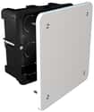 CAJA DE REGISTRO ELÉCTRICO 107X107X45MM PARA EMPOTRAR DE INTERIOR CON TAPA DE TORNILLOS - 1