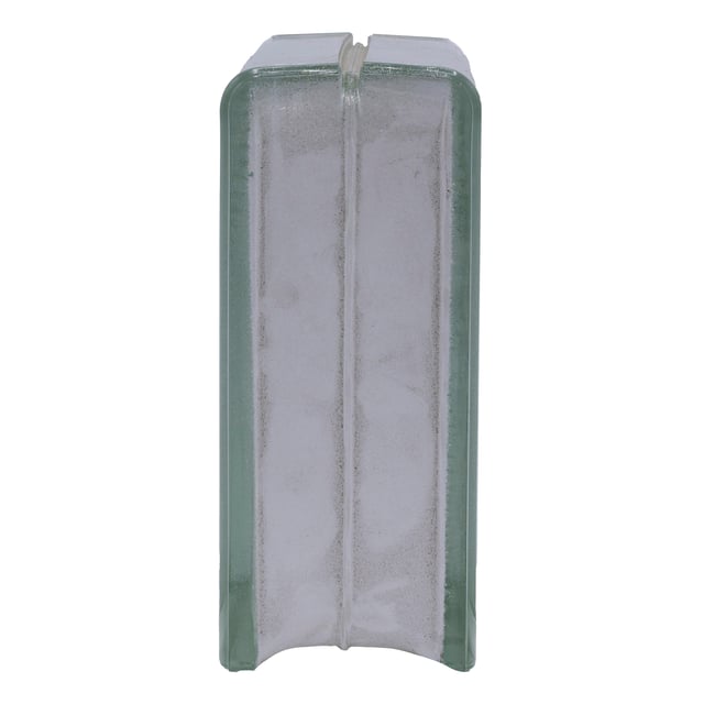 BLOQUE VIDRIO SATINADO 19X19X8CM