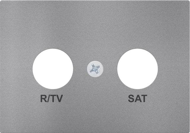 TAPA TV-RADIO-SAT SERIE CORAL PLATA