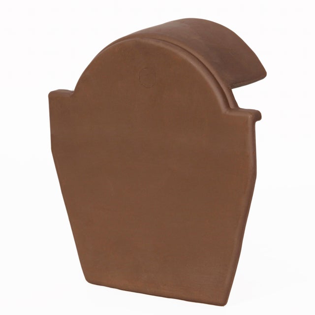 TAPÓN CUMBRERA TEJA CURVA MARRÓN ANTRACITA