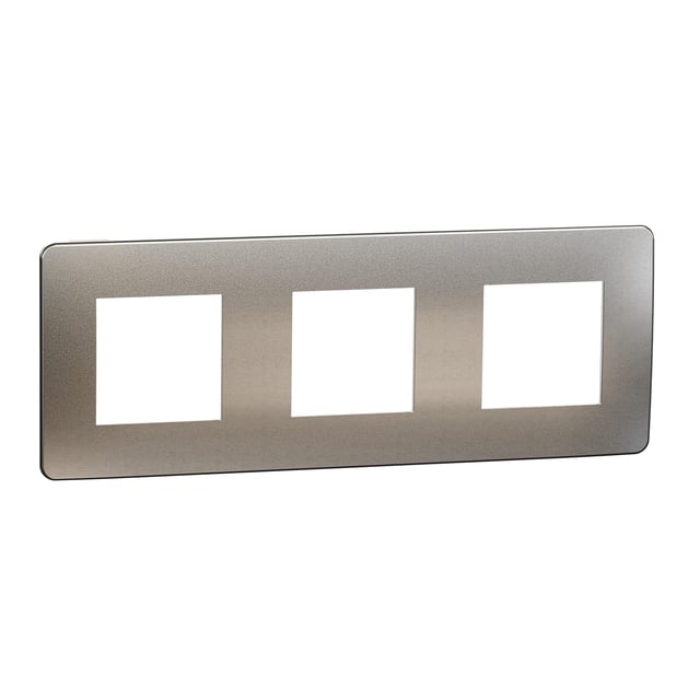 MARCO TRIPLE NEW UNICA METALICO ALUMINIO