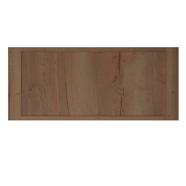 FRENTE CAJÓN PARA MUEBLE DE COCINA TARRAGONA MADERA ROBLE NATURAL MATE AGLOMERADO 35X80CM - 1