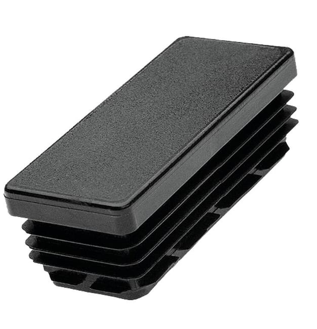CONTERA PLASTICO EMBUTIR 40 X 80 MM NEGRA. 2 UDS - 1