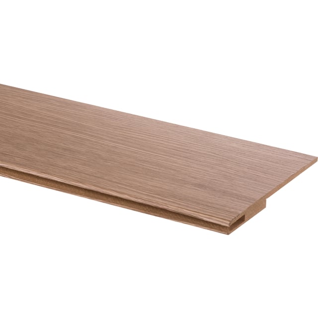 EMBOCADURA EXTENSIBLE 16X1,2 CM. PARA TABIQUE DE 23CM MELAMINA ROBLE P