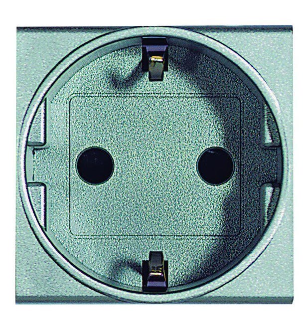 SCHUKO SERIE LIVING ALUMINIO - 1