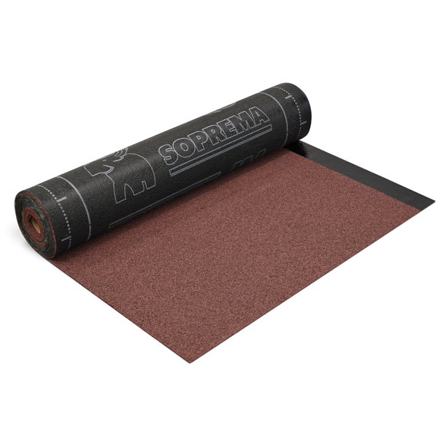 LÁMINA ASFÁLTICA DE BETÚN ELASTÓMERO MORTERPLAS FV ROJO
