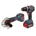 PACK 18V TALADRO PERCUTOR BRUSHLESS + AMOLADORA 115MM BRUSHLESS BOSCH - 1