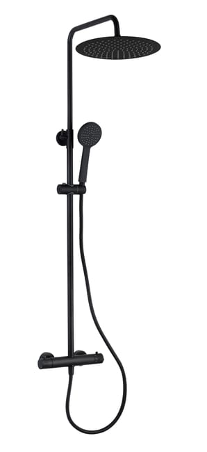 COLUMNA DE DUCHA TERMOSTATICA EPSILON PRO NEGRO - 1