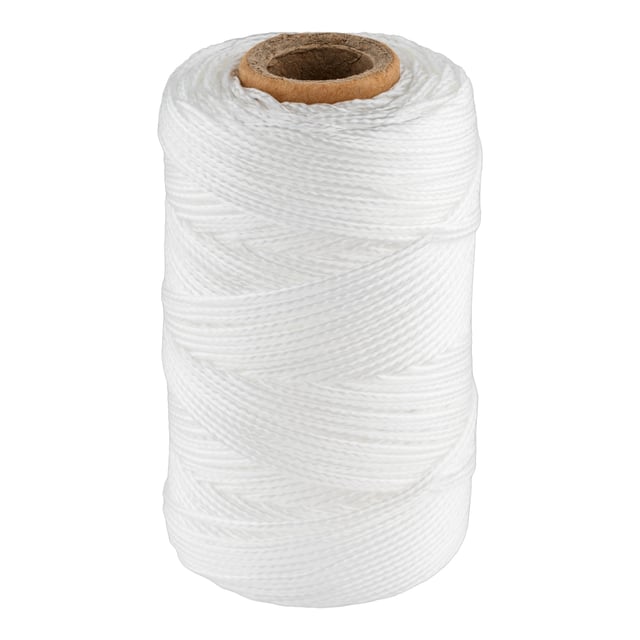 HILO ALGODON TRENZADO 1.5  MM. 66 M BLANCO ROMBULL