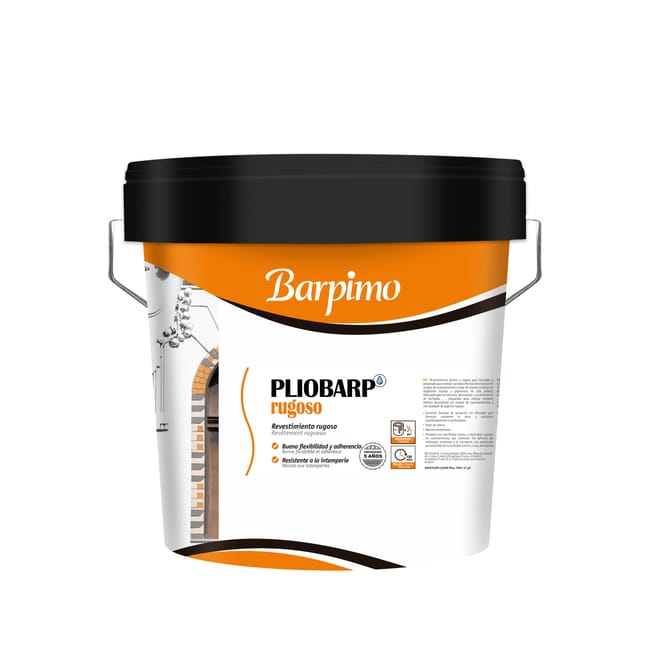 REVESTIMIENTO FACHADA RUGOSO PLIOBARP 15L BLANCO - 1