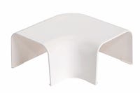 CURVA PLANA CANAL CLIMA 65X50MM BLANCO - 1