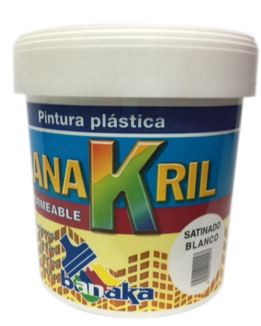 BASE REVESTIMIENTO FACHADAS SATINADO BANAKRIL 15L TONOS INTENSOS TR