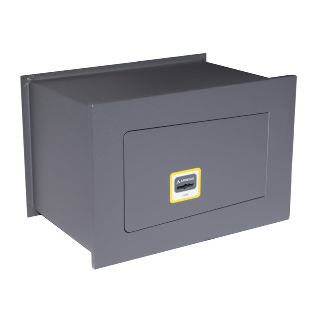 CAJA FUERTE SOLO LLAVE DE APERTURA CON LLAVE EMPOTRADA DE TAMAÑO PEQUEÑO 7L ARREGUI