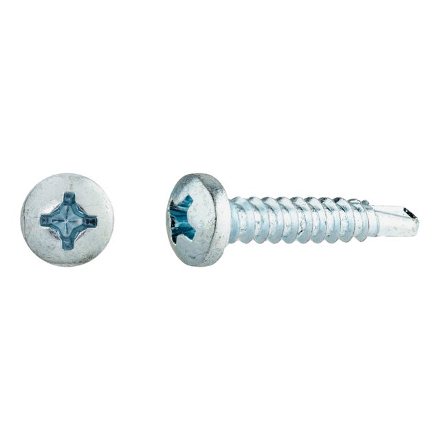 TORNILLOS ROSCA CHAPA PARA METAL CINCADOS 3,5X19MM. 500UDS