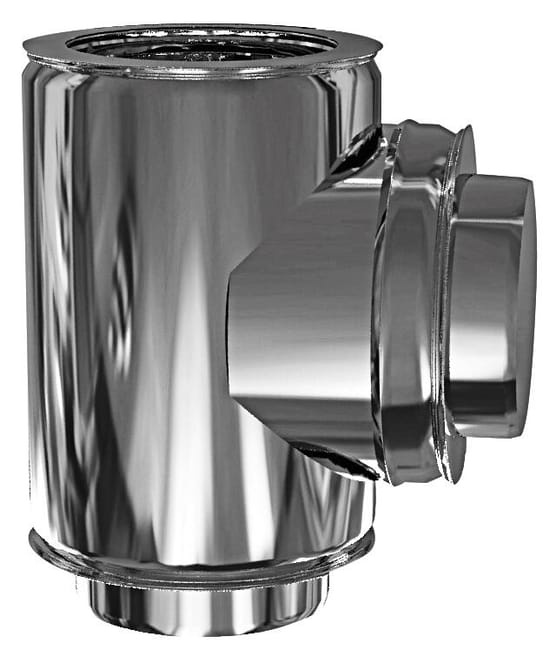 TE INOXIDABLE PARED DOBLE 80MM - 1