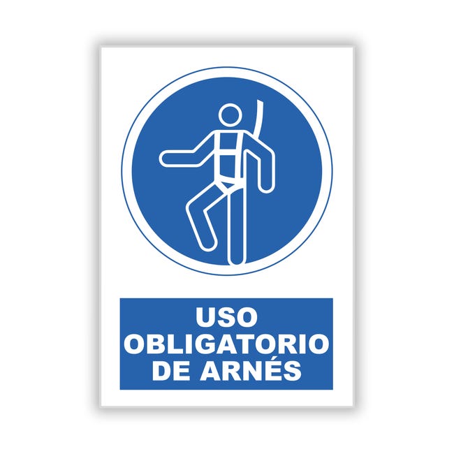 SEÑAL CARTEL PROTECCIÓN ANTICAÍDA 1UD - 1