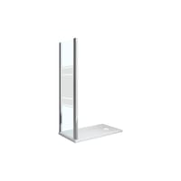 MAMPARA DE DUCHA LATERAL FIJO LEXIE 70CM CROMO - 3