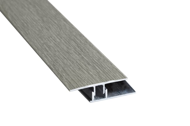 PERFIL TRANSICIÓN DE ALUMINIO ROBLE INKA 240 CM - 1