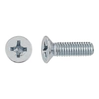 TORNILLOS MÉTRICOS PARA METAL CINCADOS 6X20MM. 200UDS - 1