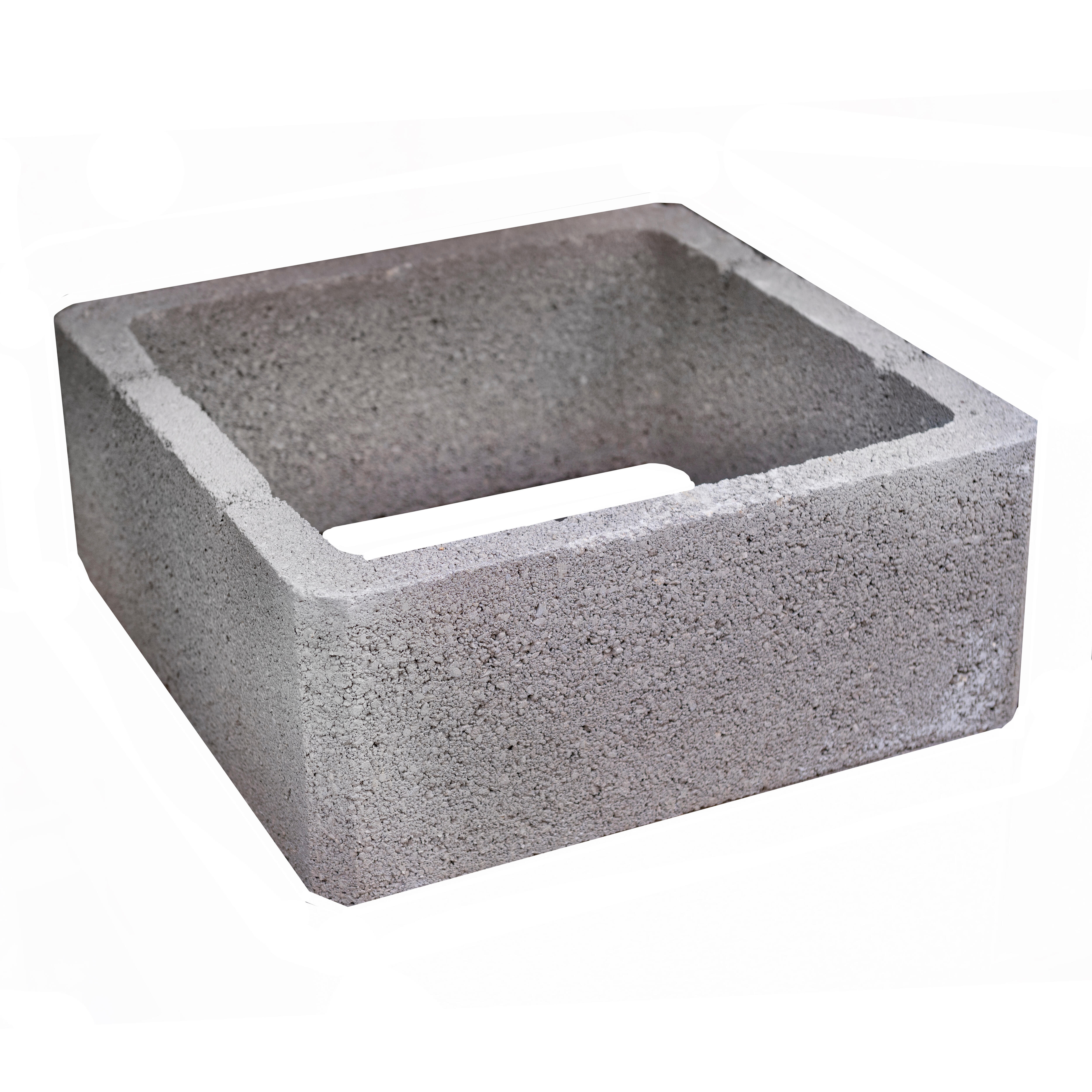 COLUMNA DE HORMIGÓN GRIS 50X50X20 CM - 2