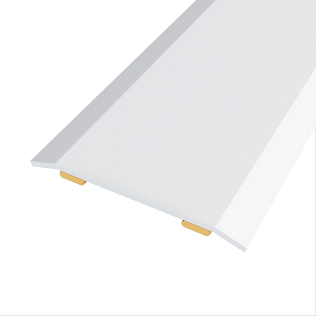 PERFIL DE TRANSICION ADHESIVO ACERO BLANCO 83CM - 1