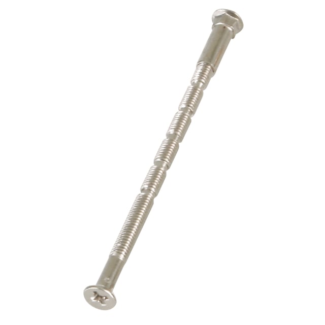 TORNILLOS ANTIRROBO PARA METAL NIQUELADOS 4X75MM. 1UD