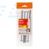 TACO LARGO DE PLÁSTICO DIÁMETRO 10MM LONGITUD 120MM FISCHER SXR 4UDS - 1