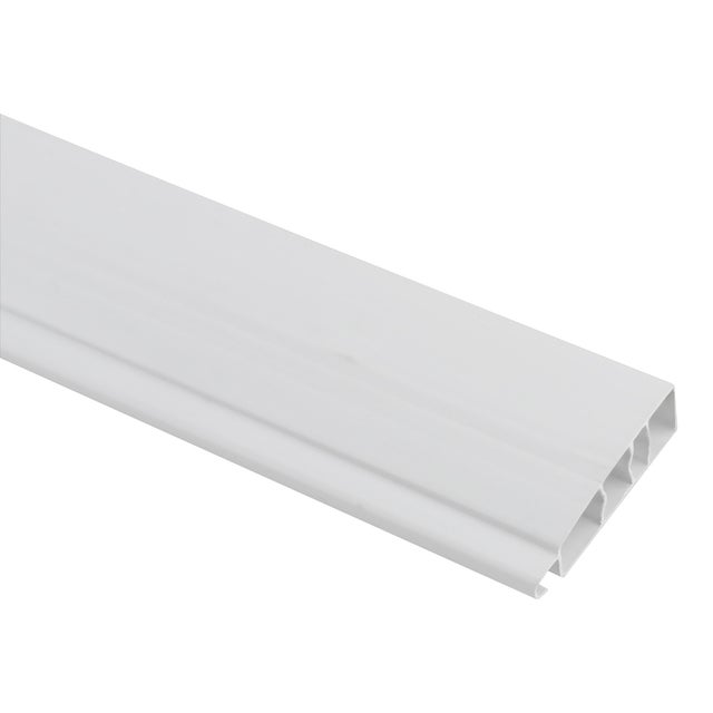 LAMA FINAL PARA PERSIANA PVC BLANCA . 2 M