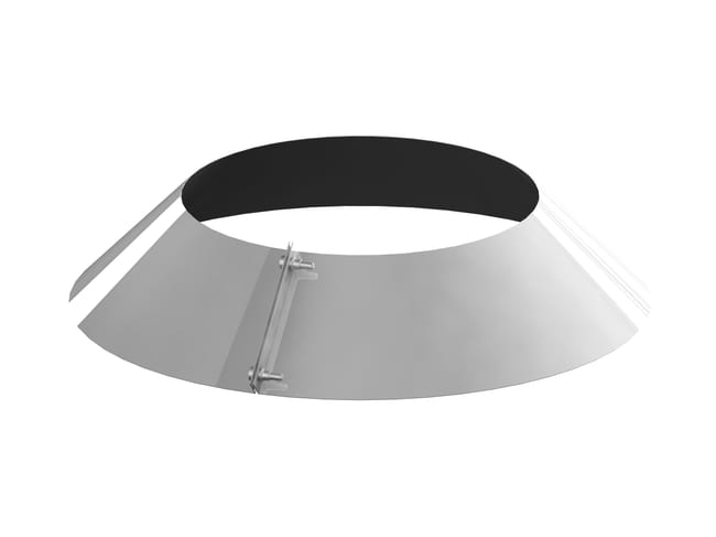 ROSETÓN INOXIDABLE PARED SIMPLE 150MM - 1