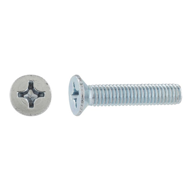 TORNILLOS MÉTRICOS PARA USO GENERAL CINCADOS 6X30MM. 200UDS