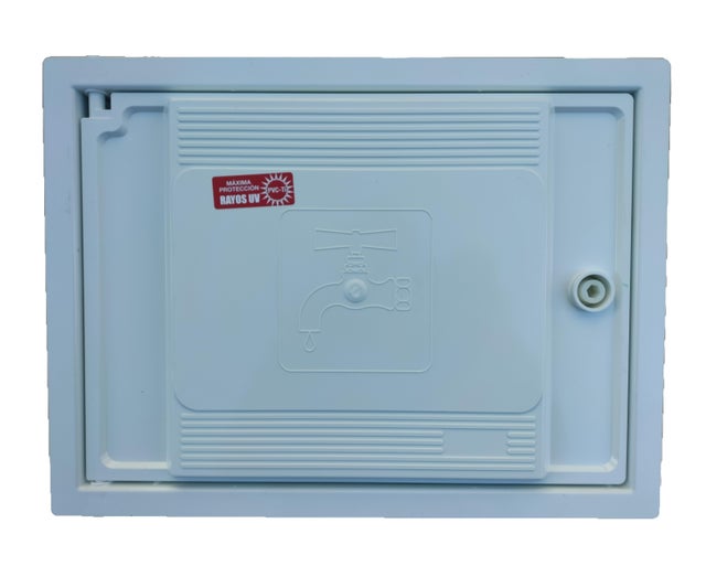 PUERTA CONTADOR PVC BLANCO 30X40CM