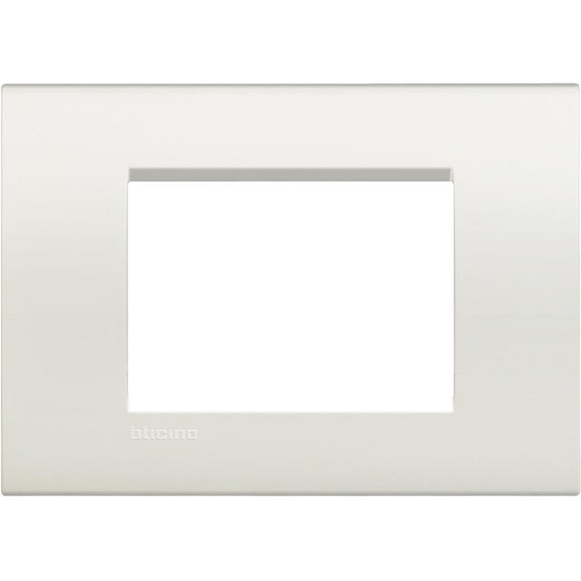 MARCO 3 MODULOS CAJA RECTANGULAR SERIE LIVING BLANCO