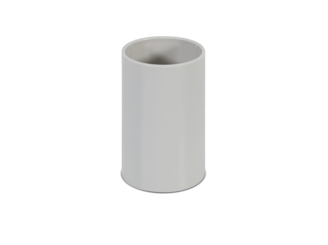 MANGUITO ENCHUFABLE LIBRE DE HALOGENOS Ø40MM GRIS - 1