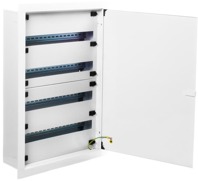 CUADRO ELÉCTRICO METÁLICO PARA EMPOTRAR EN OBRA DE 96 ELEMENTOS IP30 SOLERA - 1