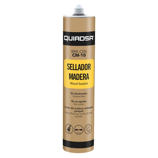MASILLA ACRILICA PARA MADERA 300ML ROBLE