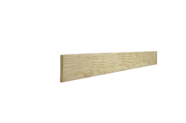 MOLDURA RECHAPADA LISA PINO 2200 X 70 X 10 MM