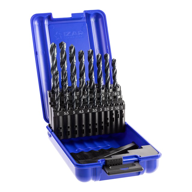 19 BROCAS METAL HSS 1 A 10 MM IZAR
