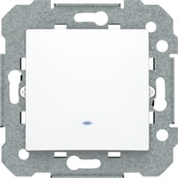 PULSADOR LUMINOSO SERIE VIVA BLANCO - 1