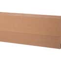 EMBOCADURA EXTENSIBLE 16X1,2 CM. PARA TABIQUE DE 23 CM. VINILO CASTAÑO - 1