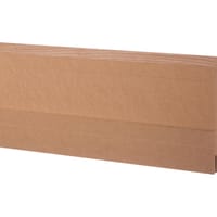 EMBOCADURA EXTENSIBLE 16X1,2 CM. PARA TABIQUE DE 23 CM. VINILO CASTAÑO - 1