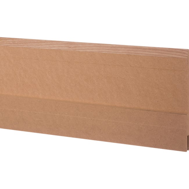 EMBOCADURA EXTENSIBLE 16X1,2 CM. PARA TABIQUE DE 23 CM. VINILO CASTAÑO - 1