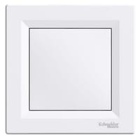 TAPA CIEGA MONOBLOCK SERIE ASFORA BLANCO - 1