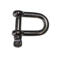 GRILLETE RECTO CON PASADOR ACERO INOXIDABLE 6 MM. 2UDS - 1