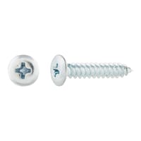 TORNILLOS ROSCA CHAPA PARA METAL CINCADOS 4,8X25MM. 250UDS - 1