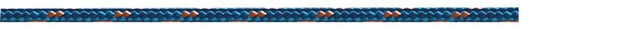 CUERDA POLIESTER 3MM. 1M AZUL ROMBULL