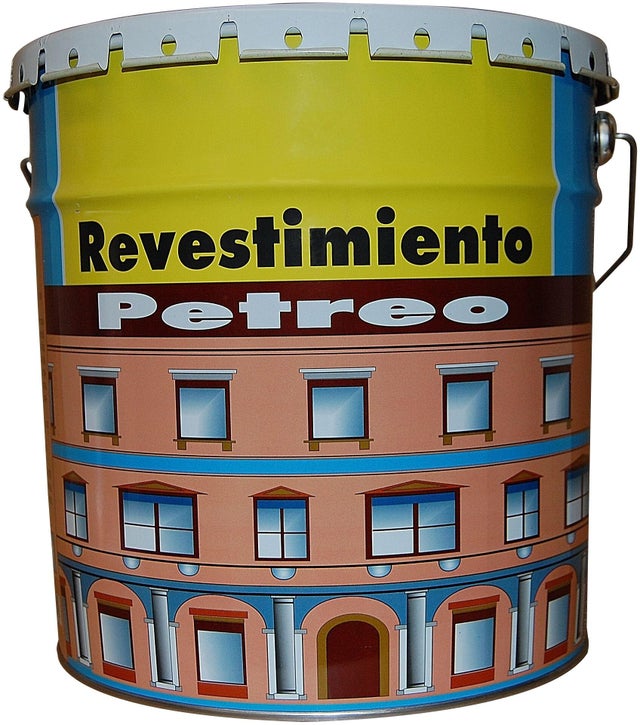 REVESTIMIENTO FACHADAS PETREO PLASTBELLA 15L GRIS PERLA