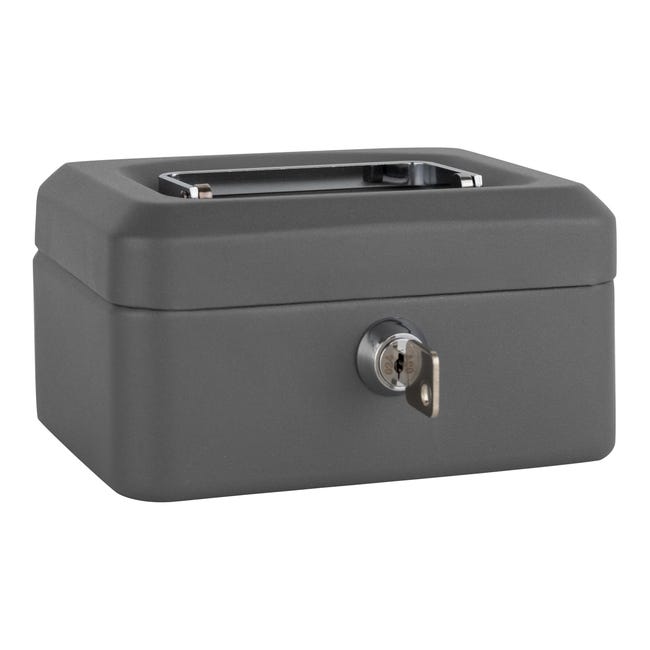 CAJA FUERTE CAUDALES DE APERTURA CON LLAVE DE SOBREMESA DE TAMAÑO PEQUEÑO ARREGUI - 1